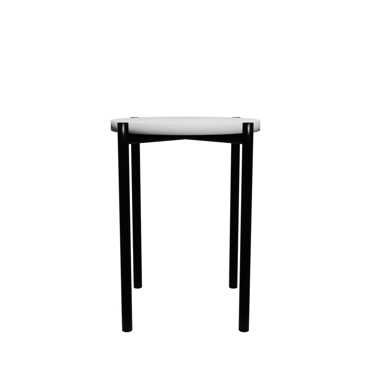 サークルテーブル01 40cm ホワイト