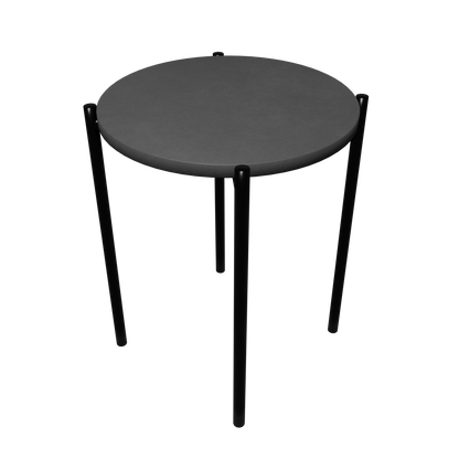 サークルテーブル01 50cm ブラック