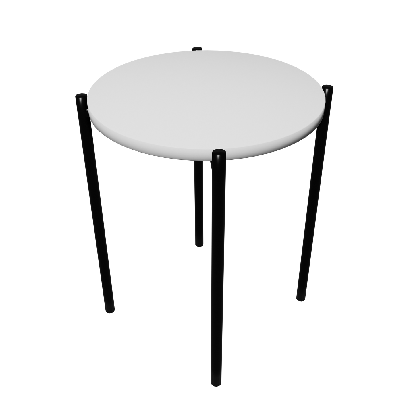 サークルテーブル01 50cm ホワイト