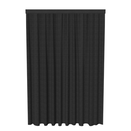 ドレープカーテン01 ブラック