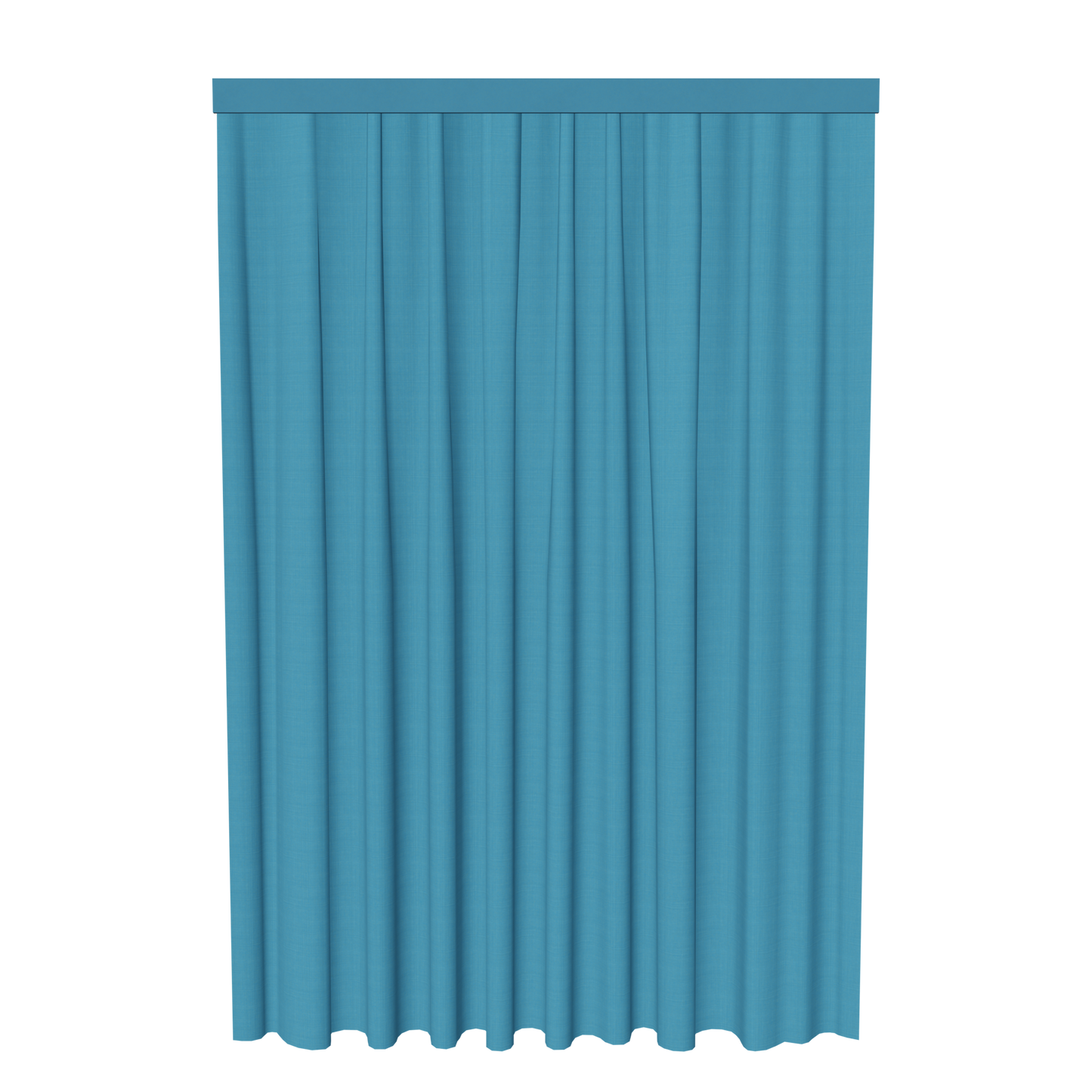 ドレープカーテン01 ブルー