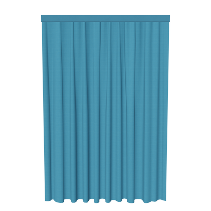 ドレープカーテン01 ブルー