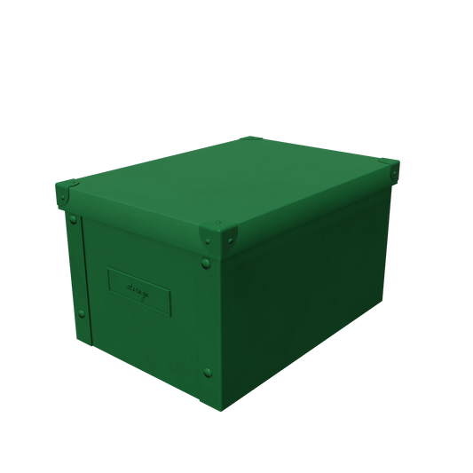 収納ボックス01 グリーン